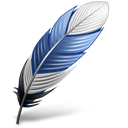 Feather, Filter Black icon