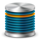 Database, db Black icon