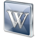 wikipedia Black icon