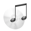 itunes Black icon