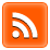 subscribe, feed, Rss OrangeRed icon