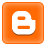 blogger DarkOrange icon