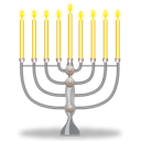 hanukkah Black icon