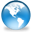 earth, planet, world, globe SteelBlue icon