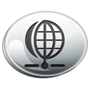 silver, network Black icon