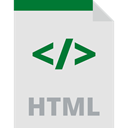Html Symbol, Files And Folders, Html Code, Html File Format, Html Extension, html file, html, interface, Html Format, Code Gainsboro icon