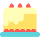 cake, Dessert, Bakery, Food And Restaurant, food, baker, sweet LemonChiffon icon