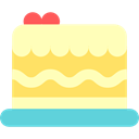 sweet, baker, food, Dessert, Bakery, Food And Restaurant, cake LemonChiffon icon