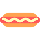 food, Food And Restaurant, Sausage, Hot Dog, junk food, Fast food Black icon
