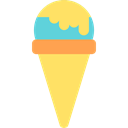 Ice cream, Food And Restaurant, sweet, Dessert, food, Summertime, summer Black icon