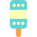 food, summer, sweet, Food And Restaurant, Summertime, Ice cream, Dessert Black icon