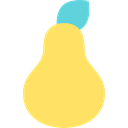 diet, vegetarian, Food And Restaurant, pear, food, vegan, Healthy Food, Fruit Khaki icon