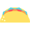 Taco, Foods, Typical, tacos, Food And Restaurant, food, Mexico Icons, Mexican, Mexico Khaki icon