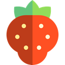 vegan, Healthy Food, Fruit, diet, vegetarian, Food And Restaurant, strawberry, organic, food Firebrick icon