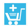 shopping MediumTurquoise icon