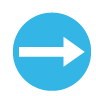 Arrow, Circle, right MediumTurquoise icon