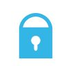 Lock MediumTurquoise icon