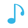 music Black icon