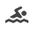 swimming DarkSlateGray icon