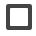 square, stroked Icon