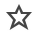 stroked, star Icon