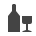 Shop, Alcohol DarkSlateGray icon