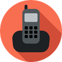 phone, Conversation, technology, phone call, Call, electronics, telephone, Telephone Call Tomato icon