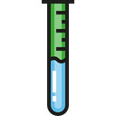 Chemistry, Test Tube, science, chemical, education Black icon