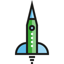 transport, Rocket, transportation, Space Ship Launch, Rocket Ship, Space Ship, Rocket Launch Black icon