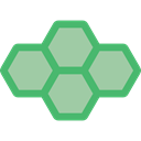 honeycomb, Food And Restaurant, organic, Bees, Honey DarkSeaGreen icon