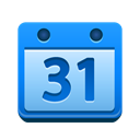 Calendar DodgerBlue icon