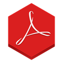 adobe, reader Crimson icon