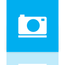 Mirror, Library, picture DeepSkyBlue icon