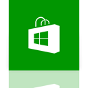 store, Mirror, window Green icon