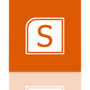 Mirror, sharepoint Chocolate icon