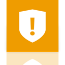 Antivirus, Mirror, software Orange icon