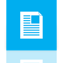 Mirror, document DeepSkyBlue icon