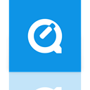 quicktime, Mirror DodgerBlue icon