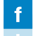 Facebook, Mirror, Alt DarkCyan icon