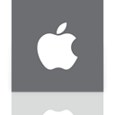 Os, Apple, Mirror DimGray icon