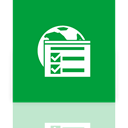 Mirror, internet, option ForestGreen icon