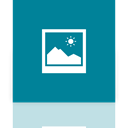 photo, Mirror, window DarkCyan icon