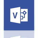 Mirror, visio DarkSlateBlue icon