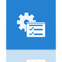 Administrative, tool, Mirror RoyalBlue icon