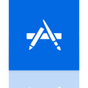 Alt, App, mac, store, Mirror DodgerBlue icon