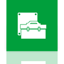 manager, Mirror, Device ForestGreen icon
