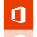 office, Mirror OrangeRed icon