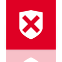 denied, Mirror, security Crimson icon