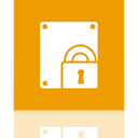 Mirror, Bitlocker Orange icon