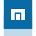 Mirror, maxthon DarkCyan icon